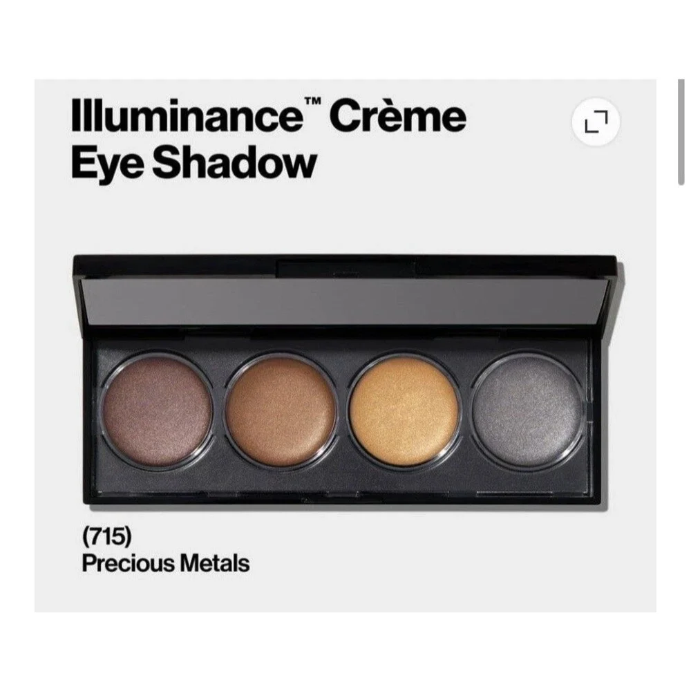 3x Revlon Illuminance Creme Shadow, 4 Shade Pallete, 715-711-710